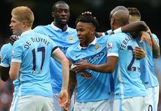 Manchester City venció 2-1 a Napoli y es líder del Grupo F de la Champions League