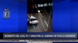 Imágenes confirman que sobrino de Paolo Guerrero fue víctima de modalidad de “arrastre” | VIDEO