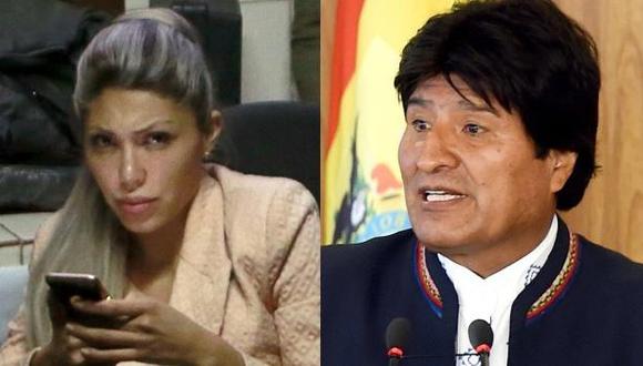 Ex pareja de Evo Morales ahora se niega a hablar de sus hijos