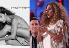 Lolita Flores posó desnuda a favor de una campaña contra el virus del sida