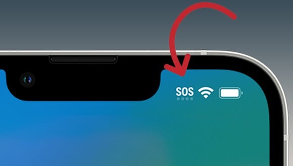Aquí te explicamos cuál es el significado del SOS que aparece en tu iPhone. (Foto: Apple)