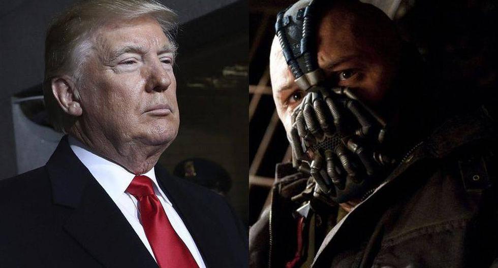 Donald Trump 'copió' a Bane (Foto: EFE / Warner Bros.)