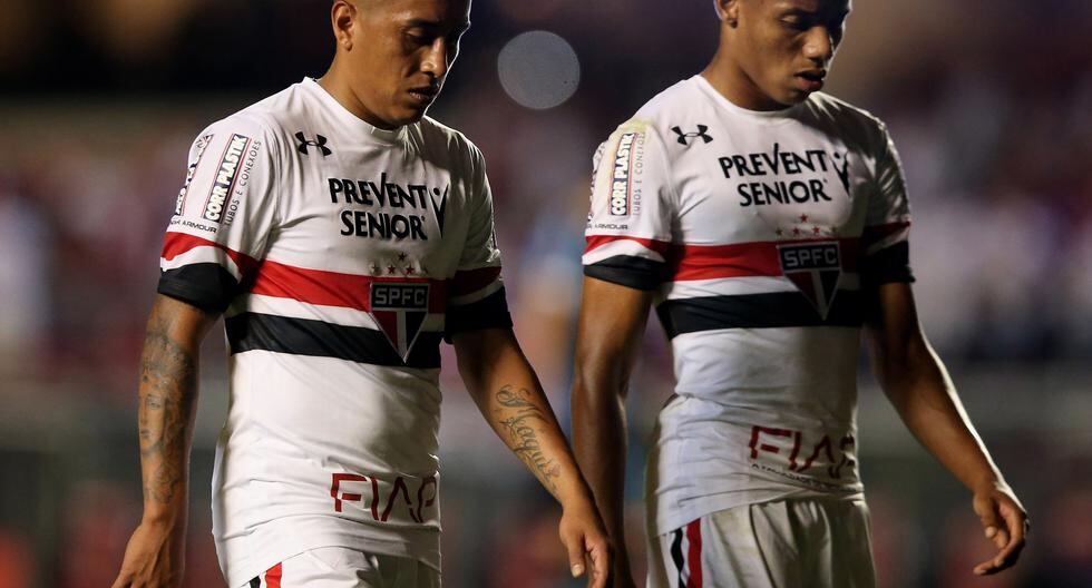 Christian Cueva no estuvo fino en el Sao Paulo vs Corinthians por el Torneo Paulista. (Foto: Getty Ima)