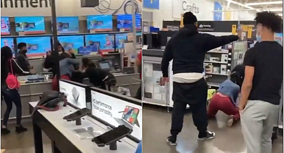 Viral video |  Two women are beaten in a shop by a PlayStation 5 |  Facebook |  FB |  Trends |  Walmart |  United States |  nnda nnrt |  VIRAL