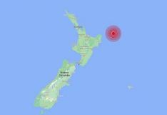 Un terremoto de magnitud 7,3 sacude las aguas del norte de Nueva Zelanda