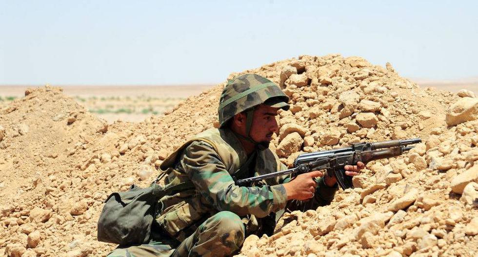 Ejército sirio en la lucha contra ISIS. (Foto: EFE)