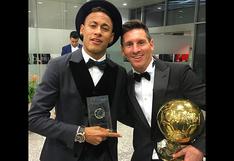 Balón de Oro FIFA 2015: Neymar felicita a Lionel Messi y dice que es su ídolo