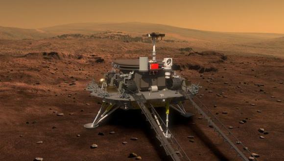 China revela el robot que enviará a Marte en el 2020