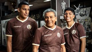 Universitario presentó su nueva camiseta en homenaje al Estadio Lolo Fernández