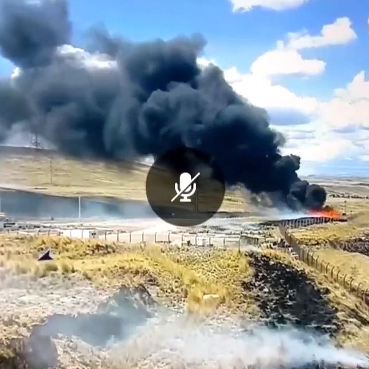 Cusco: prenden fuego a instalaciones de minera Antapaccay | VIDEO | PERU |  EL COMERCIO PERÚ