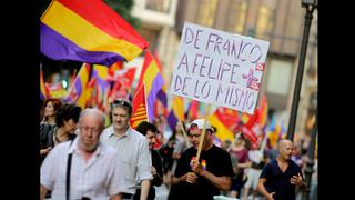 Españoles vuelven a reclamar un referéndum sobre la monarquía