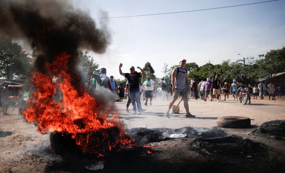 Las sospechas de fraude en favor de Evo Morales desataron protestas en  Bolivia. (Foto: Reuters)