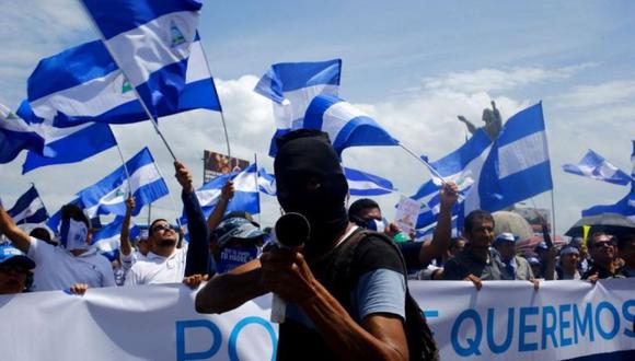 Este domingo, la Comisión Interamericana de Derechos Humanos (CIDH) exigió al Estado de Nicaragua respetar libertad de expresión y derecho a la protesta. | Foto: Reuters / Archivo