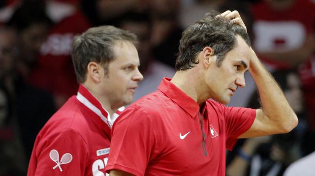 Copa Davis: el lamento de Roger Federer y la euforia de Monfils - 1