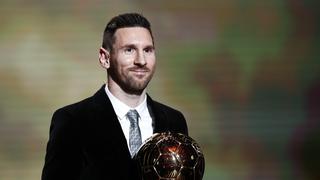 Balón de Oro 2019: Lionel Messi, ganador del trofeo a mejor jugador del año