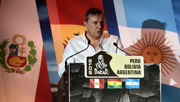 Etienne Lavigne: "Dakar 2016 tendrá cuatro etapas en el Perú"