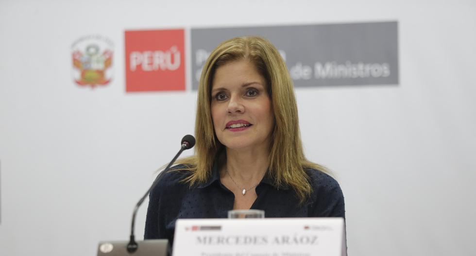 Mercedes Araóz estará encargada del despacho presidencial en tanto dure la ausencia del mandatario Martín Vizcarra.&nbsp; (FOTO: USI)