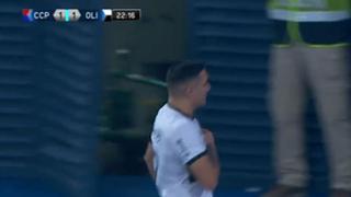 De tiro libre: gol de Hugo Fernández para el 1-1 de Olimpia vs Cerro Porteño | VIDEO