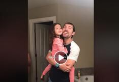 Padre e hija recrean su adorable dueto de ”Girls like you” de Maroon 5 con la que conquistaron hace un año el Internet