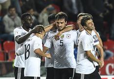 Alemania venció 2-1 República Checa en Praga por las Eliminatorias