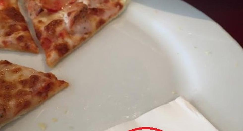 El cliente denunció que halló un gusano en su plato de ensalada. (Foto: Facebook)