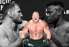 UFC: Francis Ngannou lanzó amenaza contra Brock Lesnar previo a UFC 220