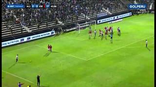 El gol de cabeza de Cristian Benavente para la victoria de Alianza Lima vs. Cienciano | VIDEO