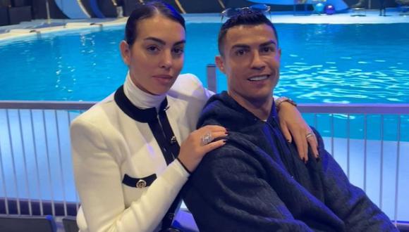Georgina y Cristiano Ronaldo disfrutan su vida en Arabia Saudita (Foto: Cristiano Ronaldo/Twitter)