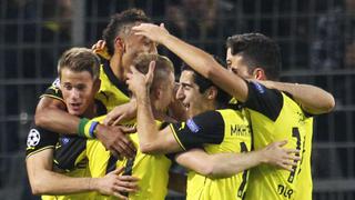 Dortmund goleó 3-0 al Olympique Marsella y pisa fuerte en Champions 
