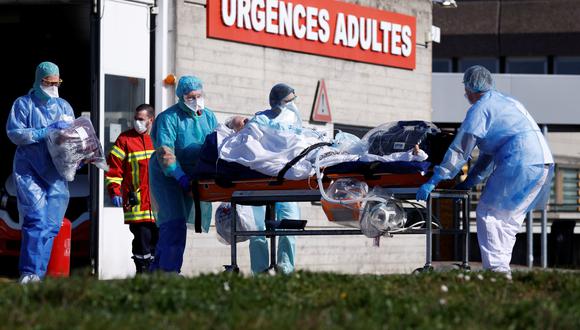 El director general de Sanidad, Jérôme Salomon, indicó que 2.827 pacientes estaban este miércoles en reanimación. Foto: Reuters
