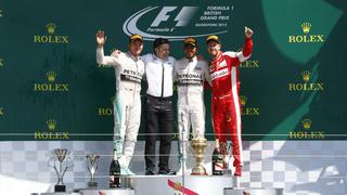 Fórmula 1: Hamilton ganó en Silverstone