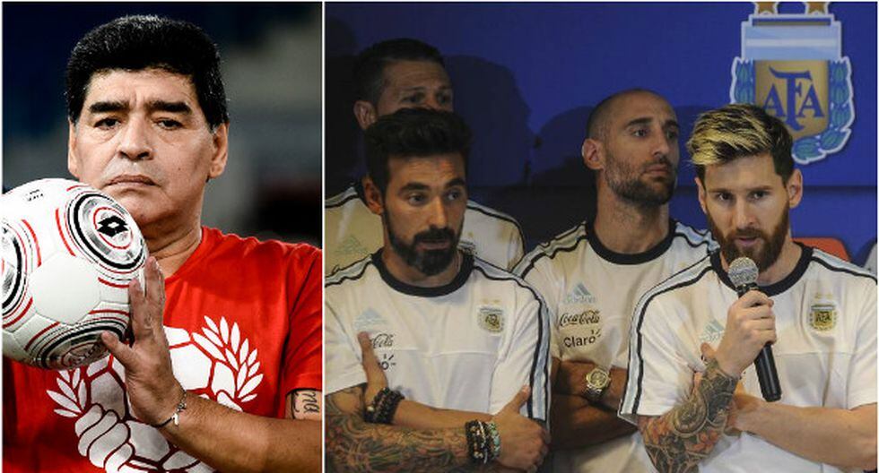 Fútbol mundial: Maradona criticó a jugadores de Argentina ...