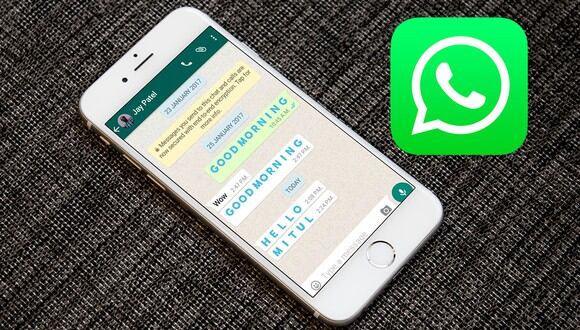 ¿Quieres tener las letras celestes en WhatsApp? Aprende este genial truco. (Foto: Mockup)