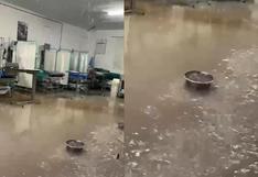 Cajamarca: lluvia torrencial inunda sala de operaciones y varios ambientes del Hospital de Chota
