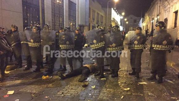 Arequipa: fiesta de Halloween terminó con dos heridos de bala