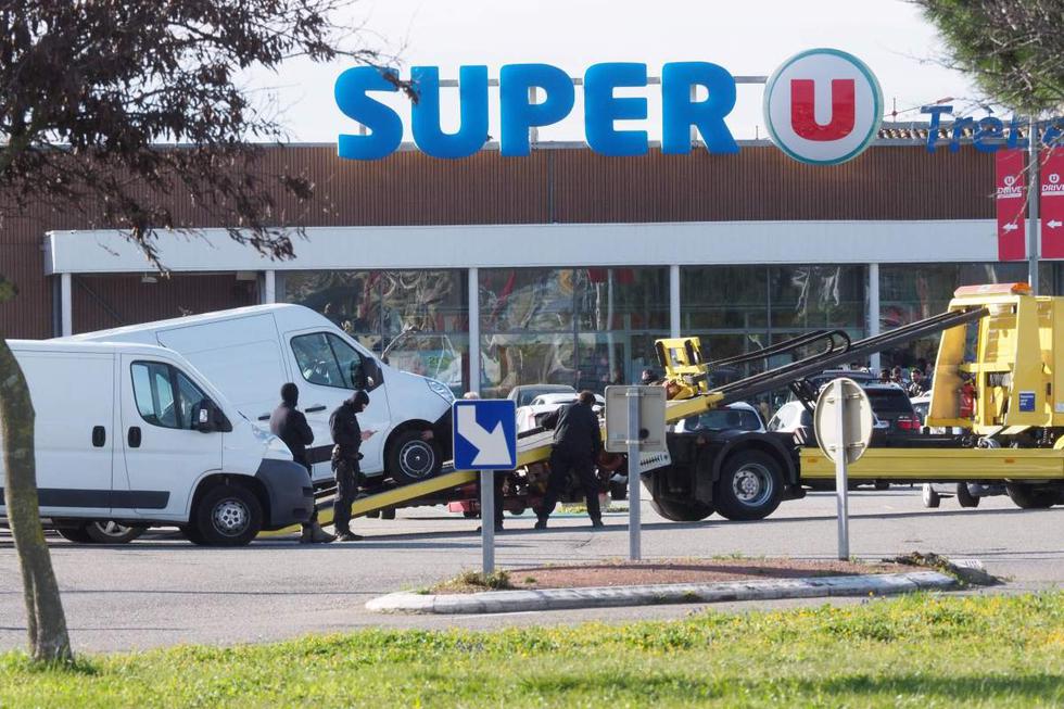 En marzo de 2018, un terrorista acabó con la vida de cinco personas y dejó quince heridos en el secuestro de un supermercado en Trèbes y Carcasona (sur de Francia). (AFP / RAYMOND ROIG).