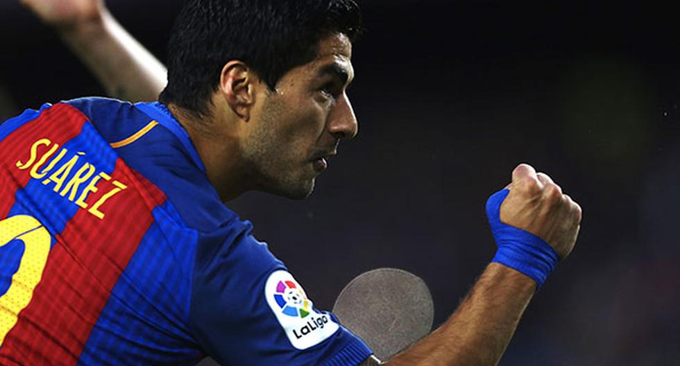 Luis Suárez abrió el camino de la goleada del Barcelona sobre el Sevilla en LaLiga Santander (Foto: EFE)