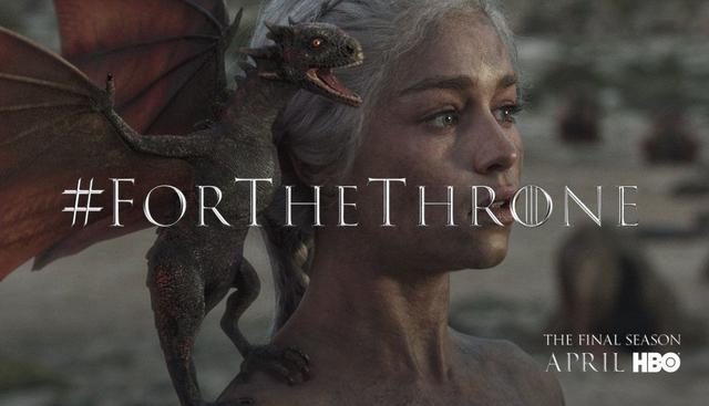 “Game of Thrones” acaba de anunciar la fecha del estreno de su última temporada. (Foto: @GameOfThrones)