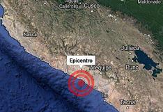 Arequipa: sismo de 5,3 grados de magnitud se produjo durante mensaje presidencial