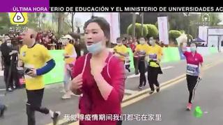 ¿Todo volvió a la normalidad? En China corrieron una versión reducida de la ‘Chengdu Panda Marathon’ | VIDEO