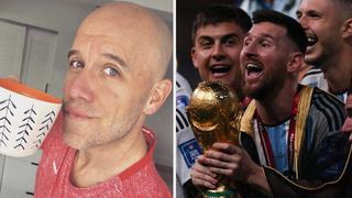 Gian Marco: “Lágrimas de alegría” al ver su canción “Hoy” alentando a la Selección Argentina