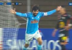 Sporting Cristal vs. Ayacucho: Jorge Cazulo anotó el 2-1 de los celestes por la Liga 1 | VIDEO