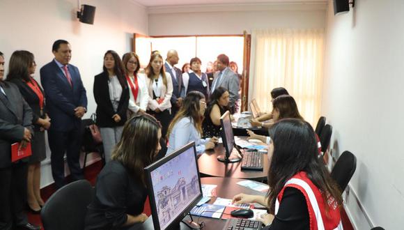 El módulo atenderá en el horario de 8:30 a.m. a 5:30 p.m. y estará ubicado en la Sala de Audiencias 2 de la Corte Superior de Justicia del distrito. (Foto: MTPE)