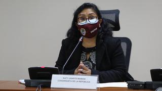Congresista Katy Ugarte sobre denuncia contra Pedro Castillo: “Tiene inmunidad, cuando cumpla 5 años será acusado”