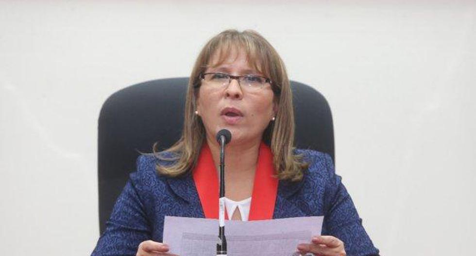 La jueza Miluska Cano asegura que acusaciones en su contra son falsas. (Foto: Andina)