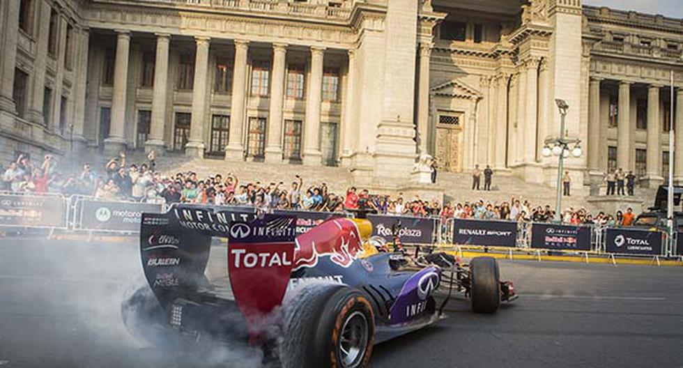 La Fórmula Uno corrió las calles del centro de Lima. (Crédito: Luis Cunza)