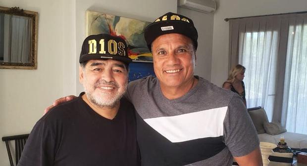 Héctor Enrique was one of Diego Armando Maradona's best friends.  (Photo: Instagram).