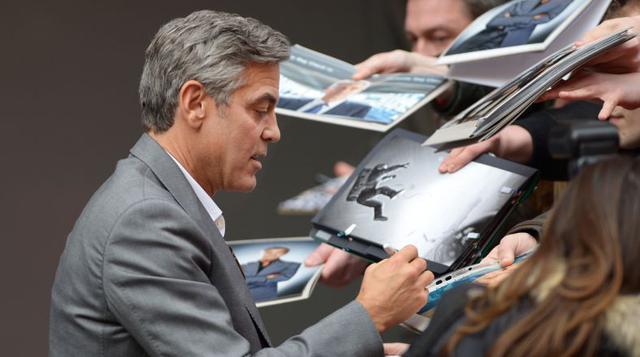 George Clooney derrochó encanto pero su película no convenció - 1