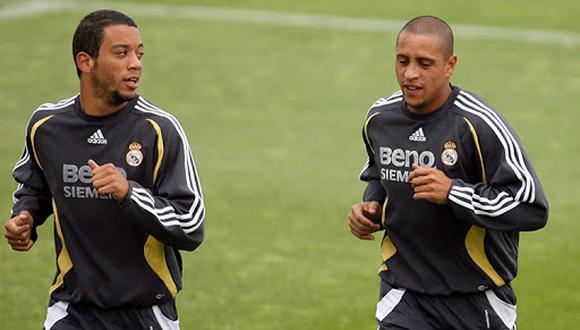 Roberto Carlos y Marcelo coincidieron solo una temporada en el Real Madrid. (Foto: AFP)