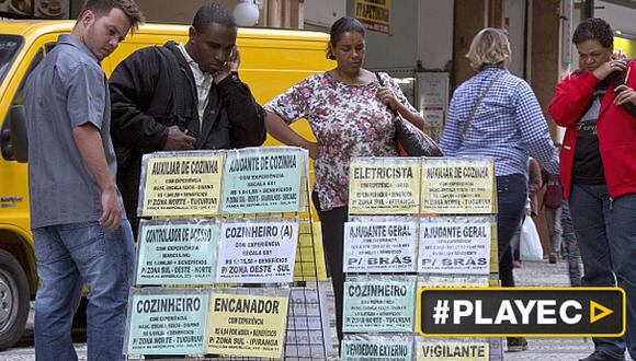 Brasil: el desempleo alcanzó su mayor nivel en últimos 41 meses